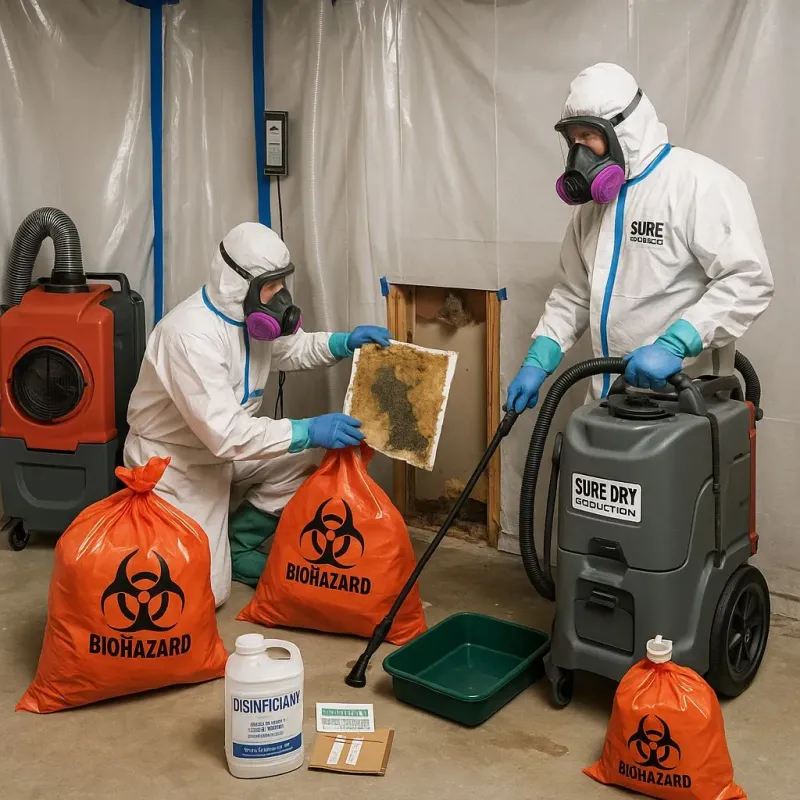 Contaminated Water Handling Protocols process in Ellicott, CO