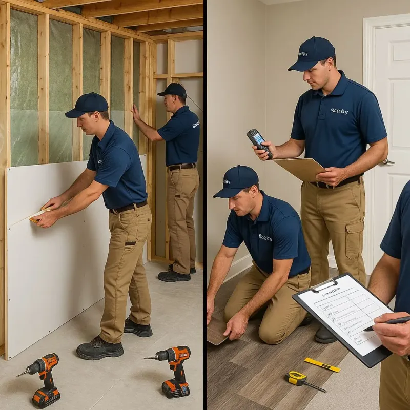 Repairs and Reconstruction process in Ellicott, CO